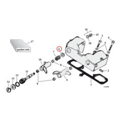 Spacer, rockerarm - 57-85 XL Sportster  (4 begagnade)