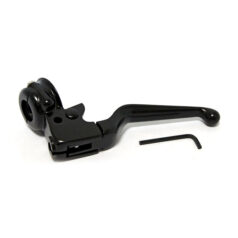 Clutch lever assembly. Black - 08-14 Softail; 06-17 Dyna