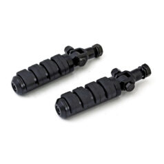 Comfort stud mount foot peg kit. Black - Universal; L72-81 FX, 84-99 FXST och 82-94 FXR-modeller som använder 1/2" monteringsbultar