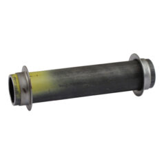 Hub spacer 4.434" long, yellow - Fram & bak: 73-85 FL, FXWG; 85-91 Softtail. 
Bak: 82-90 XL Sportster.