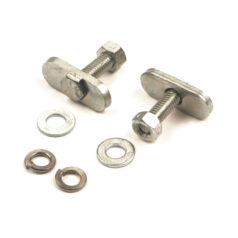 Exhaust T-bolt kit - Ljuddämpare med glidkanaler