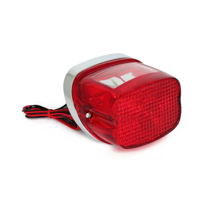Taillight complete, Late style - 73-98 H-D