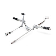 Evo XL forward control kit. ISO pegs. Chrome - 14-22 XL Sportster