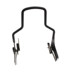 Detachable sissy bar side plates. Black - 09-24 FLT/Touring
