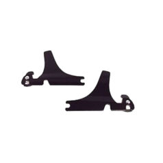 Detachable sissy bar side plates - 00-17 FLSTC; 00-03 FLSTS