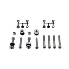 Docking hardware kit - 84-99 FXSTSB, FXSTS, FXSTC, FLSTF, FLSTC; 93-96 FLSTN . Utan eller med Heritage stil sadelväskor