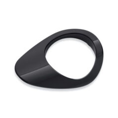 Bezel, dipstick. Black - 04-22 XL Sportster; 08-12 XR1200