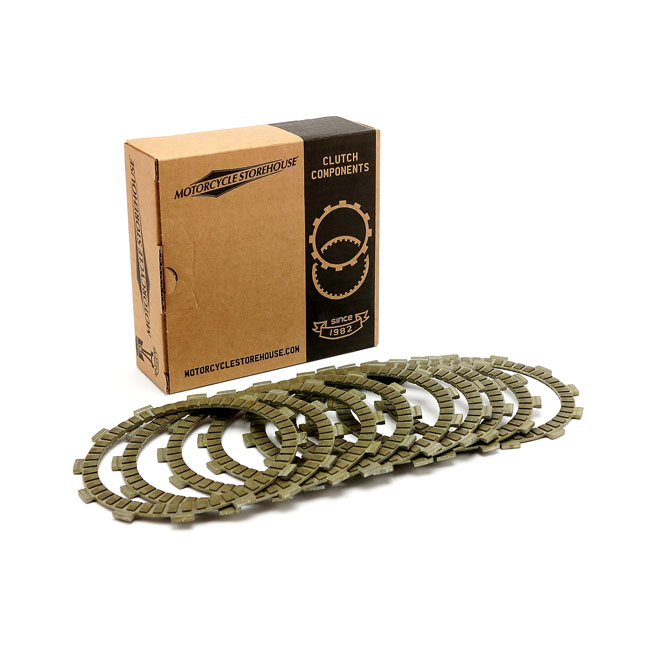 MCS, clutch friction disc set - 02-17 V-Rod