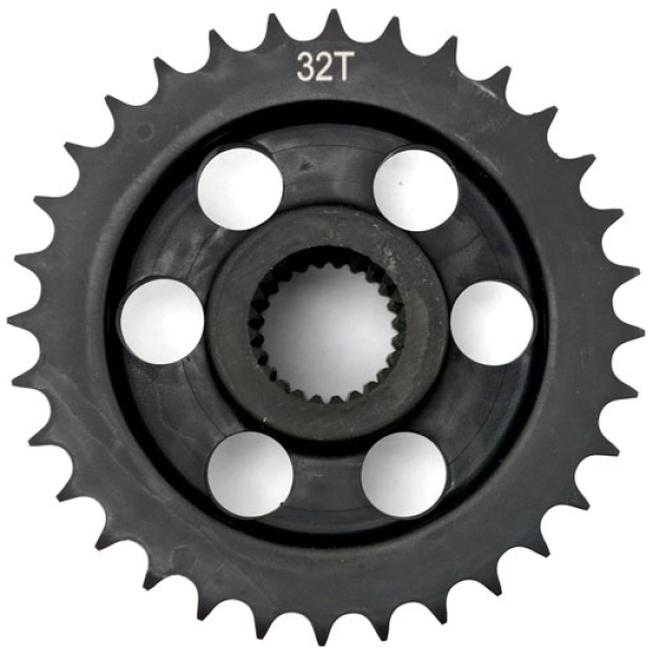 Solid motor sprocket 32t - 07-17 Softail; 06-17 Dyna, 07-16 FLT/Touring
