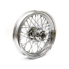 3.00 x 16 rear wheel 40 spokes chrome - 12-17 Softail (ABS)