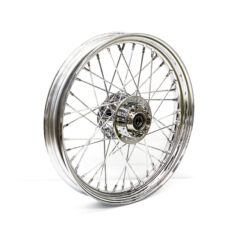 2.50 x 19 front wheel 40 spokes chrome - 08-17 Dyna (ingen ABS)