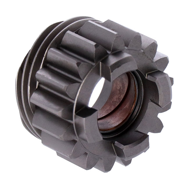 1st gear countershaft. 17t - 57-72 XL Sportster, XLH, XLCH med speedo drivväxel