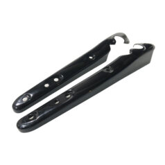 04-22 XL fender strut covers. Black - 04-08 XL Sportster; 09-22 diverse XL