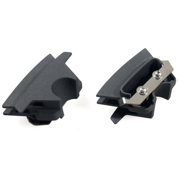 Head bolt bridge cover set. Finned, black - 18-24 Softtail; 17-24 FLT/Touring (exkl. 23-24 FLHXSE, FLTRXSE; 2024 FLHX, FLTRX, FLTRXSTSE)