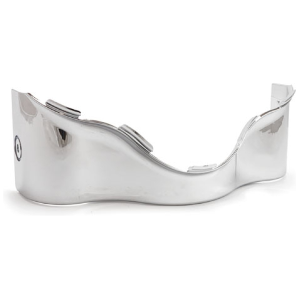 Lower outer batwing fairing trim skirt. Chrome - 14-23 FLH FLT/Touring; 14-23  FLHX. Modeller med traditionella Batwing-kåpor (exkl. Trikes, alla FLTR-modeller): 
FLH 1AAP REVIVAL (2021). 
FLHT 1FVC Electra Glide STANDARD (19-22). 
FLHTCU 1FCC Electra Glide ULTRA CLASSIC (18-19). 
FLHTCU 1FCM ULTRA CLASSIC (14-16). 
FLHTCU TC 1KSL ULTRA CLASSIC TWINKYLD (14-16). 
FLHTCUL 1KDM ULTRA CLASSIC LOW (15-16). 
FLHTCUL TC 1KFL ULTRA CLASSIC LÅG DUBBELKYLD (15-16). 
FLHTK 103 1TEL CVO LIMITED (2014). 
FLHTK 1KED ULTRA LIMITED (18-19). 
FLHTK 1KEF ULTRA LIMITED (19-23). 
FLHTK 1KEL ULTRA LIMITED (14-16). 
FLHTK ANV 1KWD ULTRA LIMITED JUBILEUM (2018). 
FLHTK SHRINE 1KND ULTRA LIMITED SHRINE (18-19). 
FLHTK SHRINE 1KNF ULTRA LIMITED SHRINE EDITION (19-23). 
FLHTKANV 1AGF ULTRA LIMITED JUBILEUM (2023). 
FLHTKL 1KKD ULTRA BEGRÄNSAD LÅG (17-18). 
FLHTKL 1KKF ULTRA LIMITED LOW (2019). 
FLHTKL 1KKL ULTRA LIMITED LOW (15-16). 
FLHTKSE 1TEF CVO LIMITED (2017). 
FLHTKSE 1TEH CVO ULTRA LIMITED (2019). 
FLHTKSE 1TEN CVO LIMITED (14-16). 
FLHTKSE ANV 1THH CVO ULTRA LIMITED JUBILEUM (2018). 
FLHTP 1FMC Electra Glide STANDARDPOLIS (17-18). 
FLHTP 1FMM Electra Glide STANDARDPOLIS (14-16). 
FLHTP 1FMP Electra Glide STANDARDPOLIS (19-23). 
FLHTP 1FMP POLIS Electra Glide (2024). 
FLHX 1KBC STREET GLIDE (17-23). 
FLHX 1KBM STREET GLIDE (14-16). 
FLHX ANV 1KXC STREET GLIDE JUBILEUM (2018). 
FLHXS 1KRP STREET GLIDE SPECIAL (21-23). 
FLHXSE 1PXN CVO STREET GLIDE (2015).