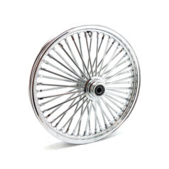MCS radial 48 fat spoke front wheel 2.15 x 21 SF chrome - 04-05 FXDWG