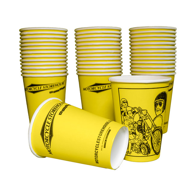 Motorcycle Storehouse, coffee cups 180cc