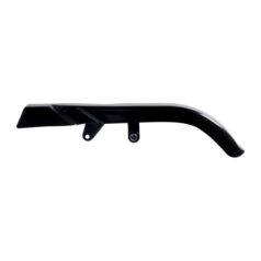 Upper belt guard, Softail. Black - 00-06 Softail