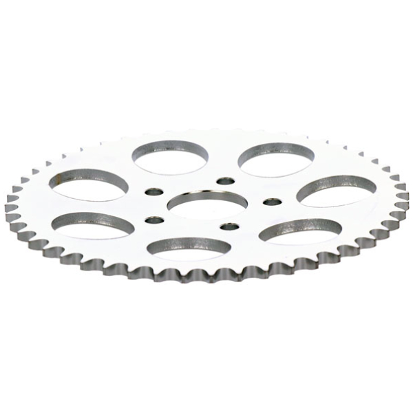 Rear sprocket, zinc. 49t - 73-85 4-växlad Big Twin; 79-81 XL Sportster - Bild 4
