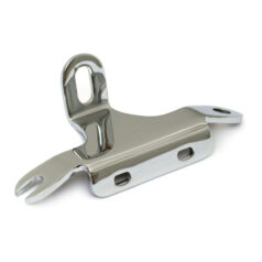 Motor mount w/coil mount. No ignition switch hole. Chrome - 48-84 FL, FX