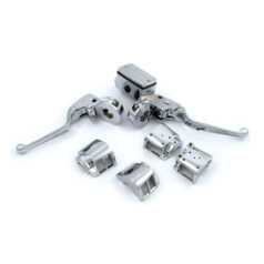 CHROME H/BAR CONTROL KIT - 84-95 DUAL DISC MODELLER