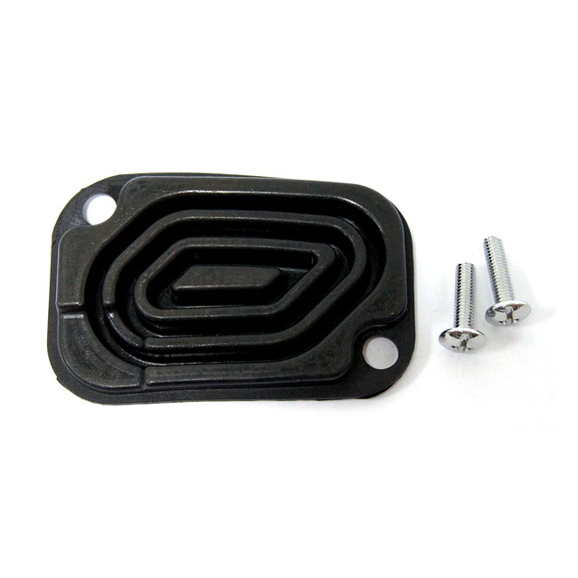 Gasket & screws master cyl. top cover - 12-23 FLT/Touring; 09-13 & 18-25 Trikes; 06-17  V-Rod: 
12-22FLHR Road King; 12-19 FLHRC Road King Classic; 20-24  FLTRK; 12-23  FLTRX; 17-25 FLHRXS Road King Special; 22-23  FLTRXST; 12-23  FLHX; 14-23  FLHXS; 22-23  FLHXST; 14-24  FLHTK; 2023 FLHFB Electra Glide Highway King; 2021 FLH Revival; 09-13 & 18-25 Trikes; 06-17  V-Rod