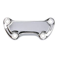 Handlebar top clamp, without skirt - Diverse 73-23 Big Twin, XL Sportster (Exkl. FLT/Touring). Med stänger 1" diameter