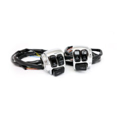 Switch housing kit - 96-07 Big Twin, XL Sportster  (exkl. modeller med radio- och kopplingsbrytare)