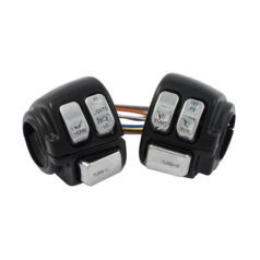 Switch housing kit - 96-07 Big Twin, XL Sportster  (exkl. modeller med radio- och kopplingsbrytare)