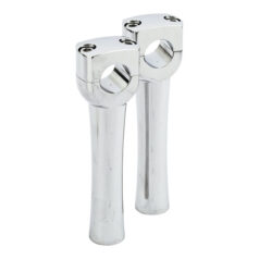 Dighton 6" domed risers. Chrome