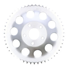 REAR SPROCKET, ZINC. 51T - 82-85 FXR; 73-99 stil offset chop