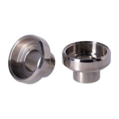Frame cups, head bearing. Stainless - 49-84 FL, FX, FXWG; 84-86 Softtail