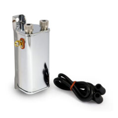OEM style early 6-volt coil & cable kit. Chrome - 48-69 Big Twin (exkl. 1964 single fire Panhead-modeller)