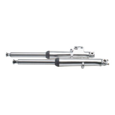 72-84 41mm fork tube & slider assembly set. +2" overstock - 72-84 FL, FLH