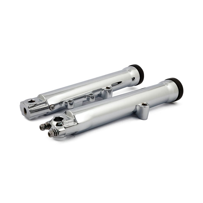 Lower fork leg set. Chrome - 00-06 FX Softail (Exkl. FXSTD); 00-06 Dyna FXDWG