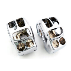 Switch housing set. Chrome - 14-23 FLT/Touring (exkl. 2023 FLHXSE, FLTRXSE); 14-23 Trikes