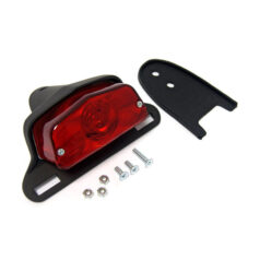 Lucas taillight assembly. with bracket. Black - Universal