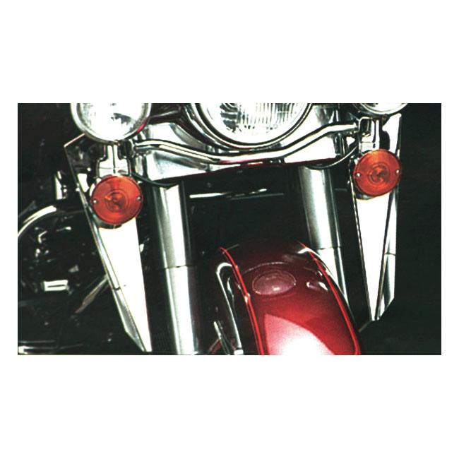 Wind deflector. Chrome - Touring: 83-13 FLT/Touring (exkl. FLHR)