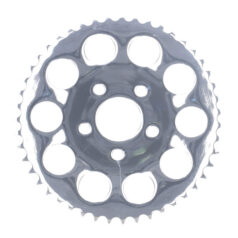 Rear sprocket, chrome. 47t - 82-85 XL Sportster