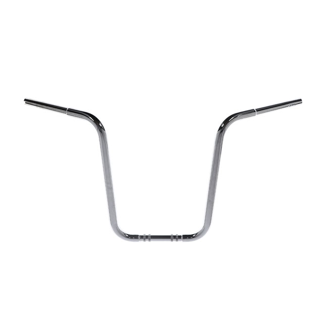 1-1/4" Apehanger narrow body, 17" rise, chrome - 82-24 H-D mek. & e-gasspjäll (exkl. 88-11 fjädrar) med 1" I.D. stigare
