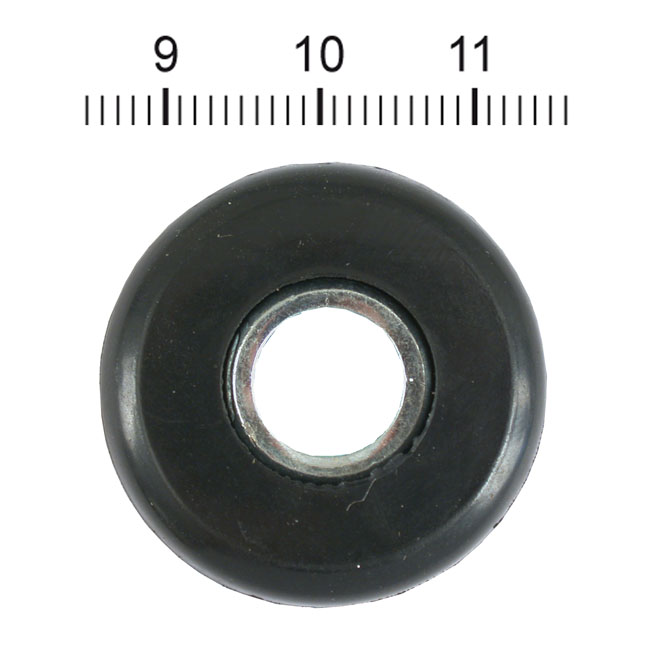 Grommet with spacer, gas tank - 84-99 Softail; 85-86 FXWG