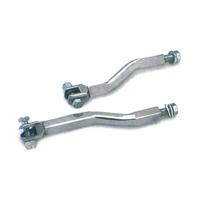 XL Sportster highway peg mounts. Chrome - 79-E84 XL Sportster