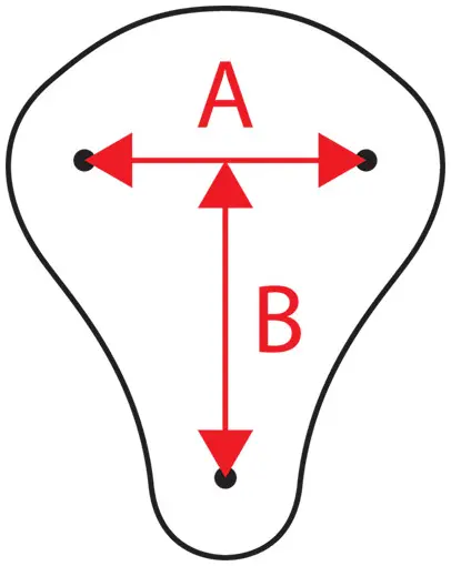 Fitzz, custom solo seat. Black Diamond. Small. 6cm thick - UNIVERSAL - Bild 2