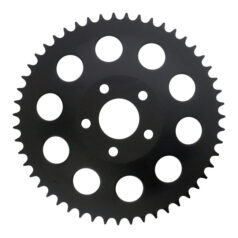 REAR SPROCKET, BLACK. 51T - 82-85 FXR; 73-99 stil offset chop