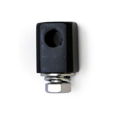Bates style headlamp mount block. Black - Universal