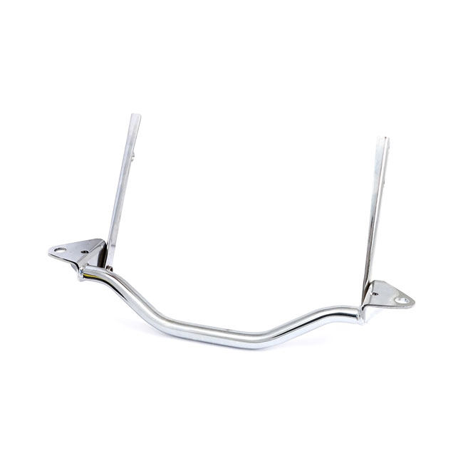 Spotlamp/passing lamp mount bar. Chrome - 80-84 FXWG; 84-UP FXST