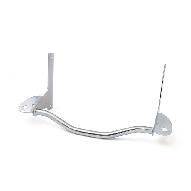 Spotlamp/passing lamp mount bar. Chrome - 86-95 FLHS, FLHTC/CU