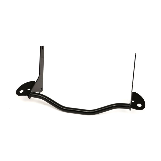 Spotlamp/passing lamp mount bar. Black - 86-95 FLHS, FLHTC/CU