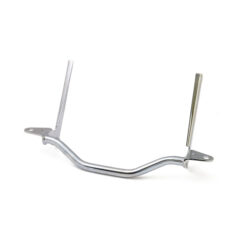 Spotlamp/passing lamp mount bar. Chrome - 00-06 FLSTF Fat Boy; 00-15 FLST Heritage; 01-17 FLSTC/I Heritage