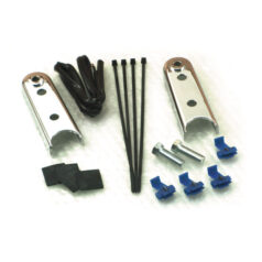 Bakre blinkersflyttningssats. Krom - 84-99 FXSTC, FXSTS, FXSTSB; 80-86 FXWG